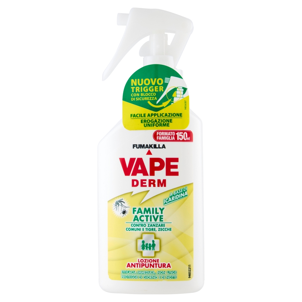 VAPE Derm Family Active Lozione Dopopuntura 150 ml